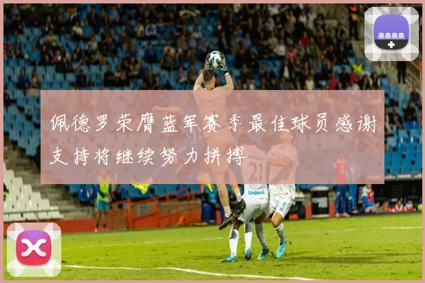 佩德罗荣膺蓝军赛季最佳球员感谢支持将继续努力拼搏